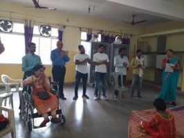 नैब दृष्टिबाधित बालिका पुनर्वास केंद्र का स्थापना दिवस एवं शाला प्रवेश कार्यक्रम