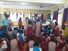 नैब दृष्टिबाधित बालिका पुनर्वास केंद्र का स्थापना दिवस एवं शाला प्रवेश कार्यक्रम
